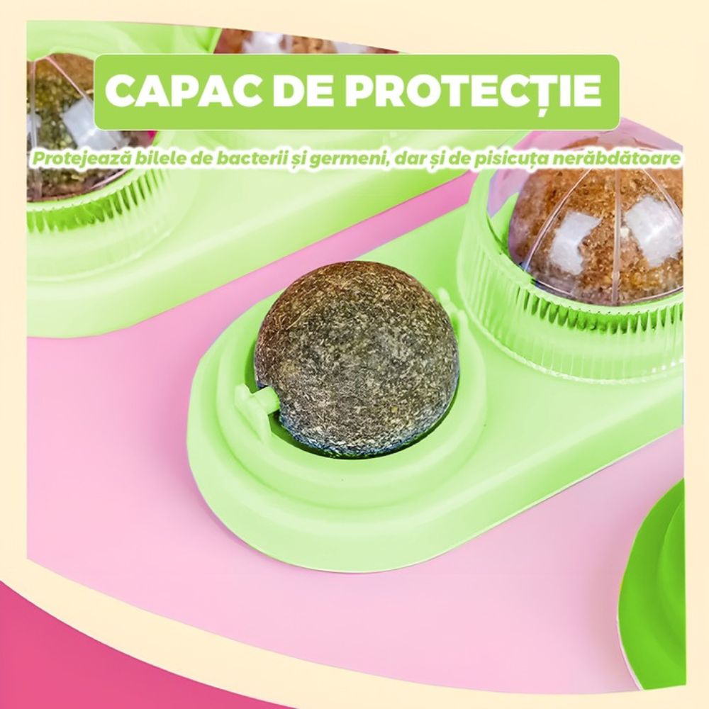 SpinMiau Jucarie cu Iarba Matei