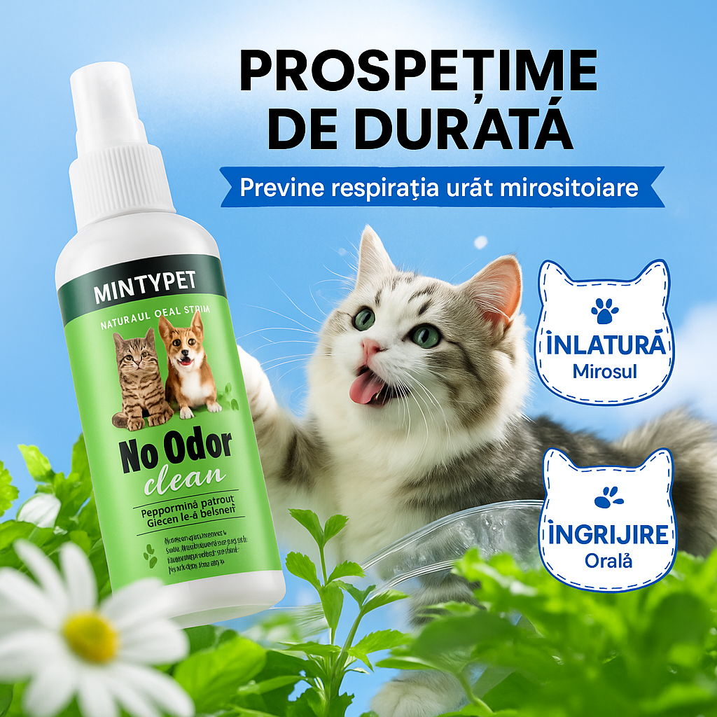 Spray Oral MintyPet Tartru si Gingii