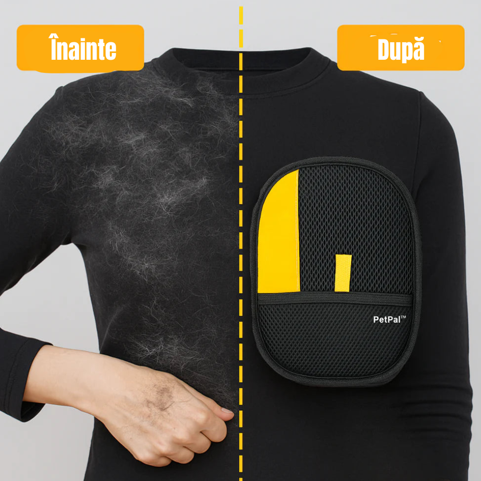 Manusa PetLove reutilizabila pentru îndepărtarea părului