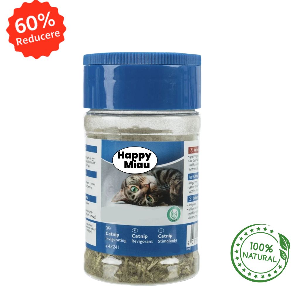 Borcan Iarba Pisicii HappyMiau